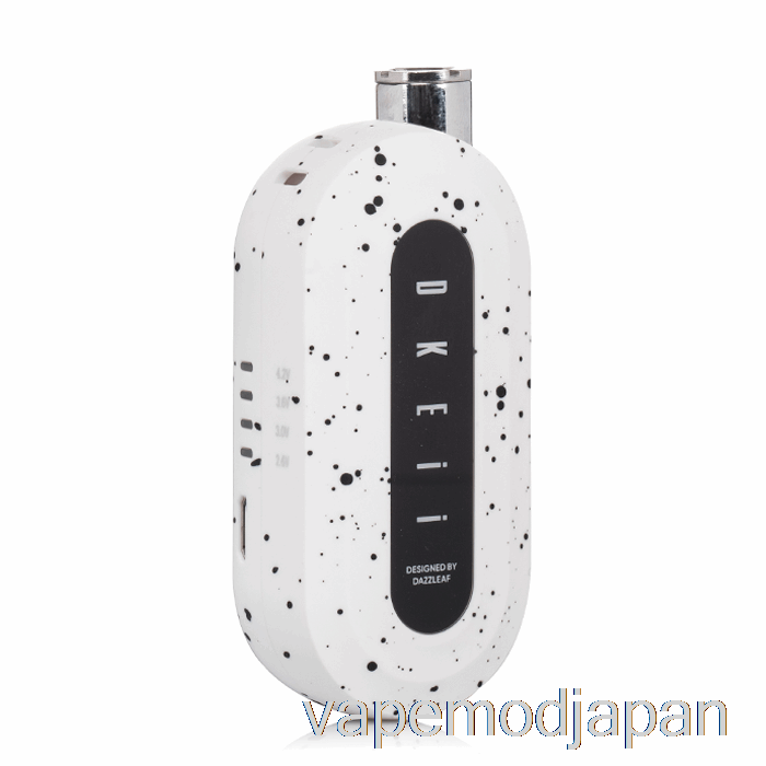 Vape Mod Dazzleaf Dkeii 510 バッテリー白黒スプラッター